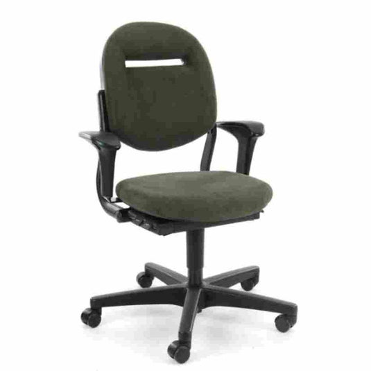Ahrend 220 ergonomische bureaustoel, nieuwe stof Regain Groen. - Re-Use24