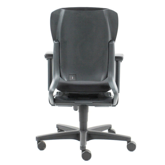 Ahrend 230 ergonomische bureaustoel, nieuwe stof zwart. - Re-Use24