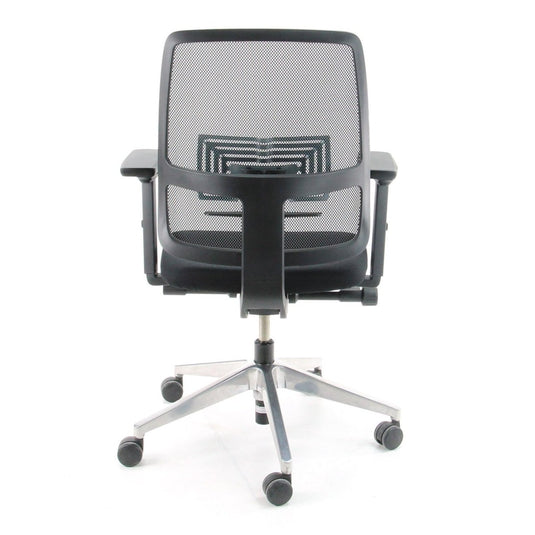 Haworth Comforto 29 bureaustoel 4d, rug met netweave - Re-Use24
