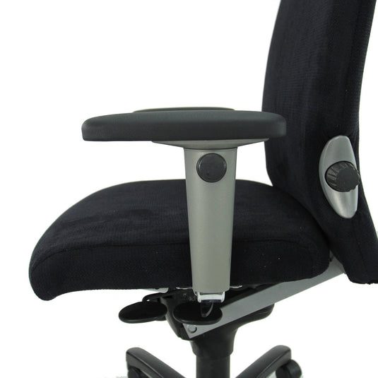 Haworth comforto 77 NPR refurbished, ergonomisch Regain Zwart - Re-Use24